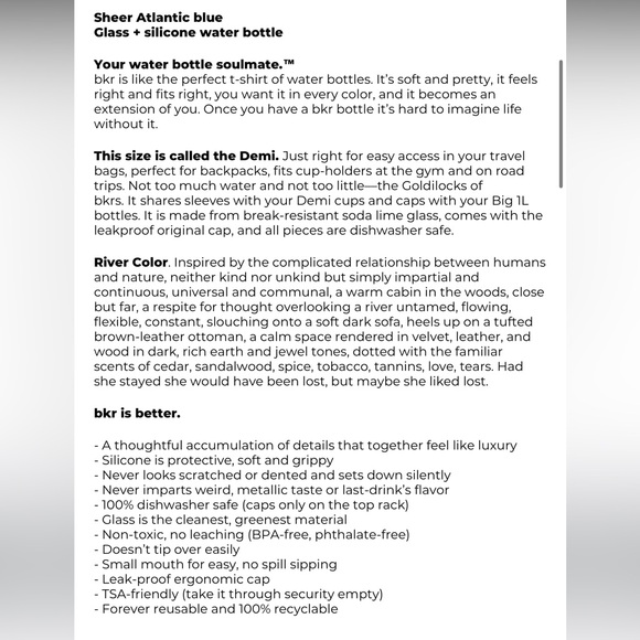 BKR | Set of 2 Demi Bottles - Picture 12 of 12